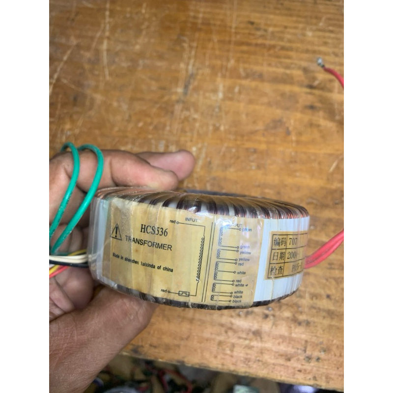 transformador toroidal 110v