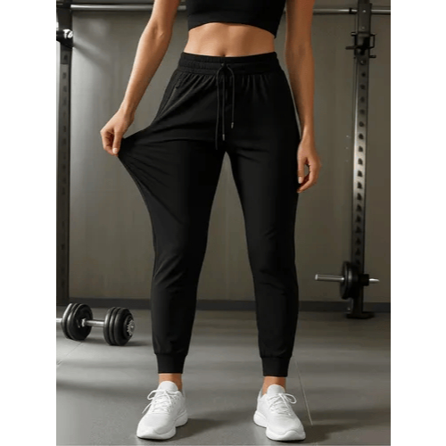 Kit 2 Calça Feminina Dry Fit Elastano Esportiva Fitness Slim Fit - Ideal Para Academia Treino