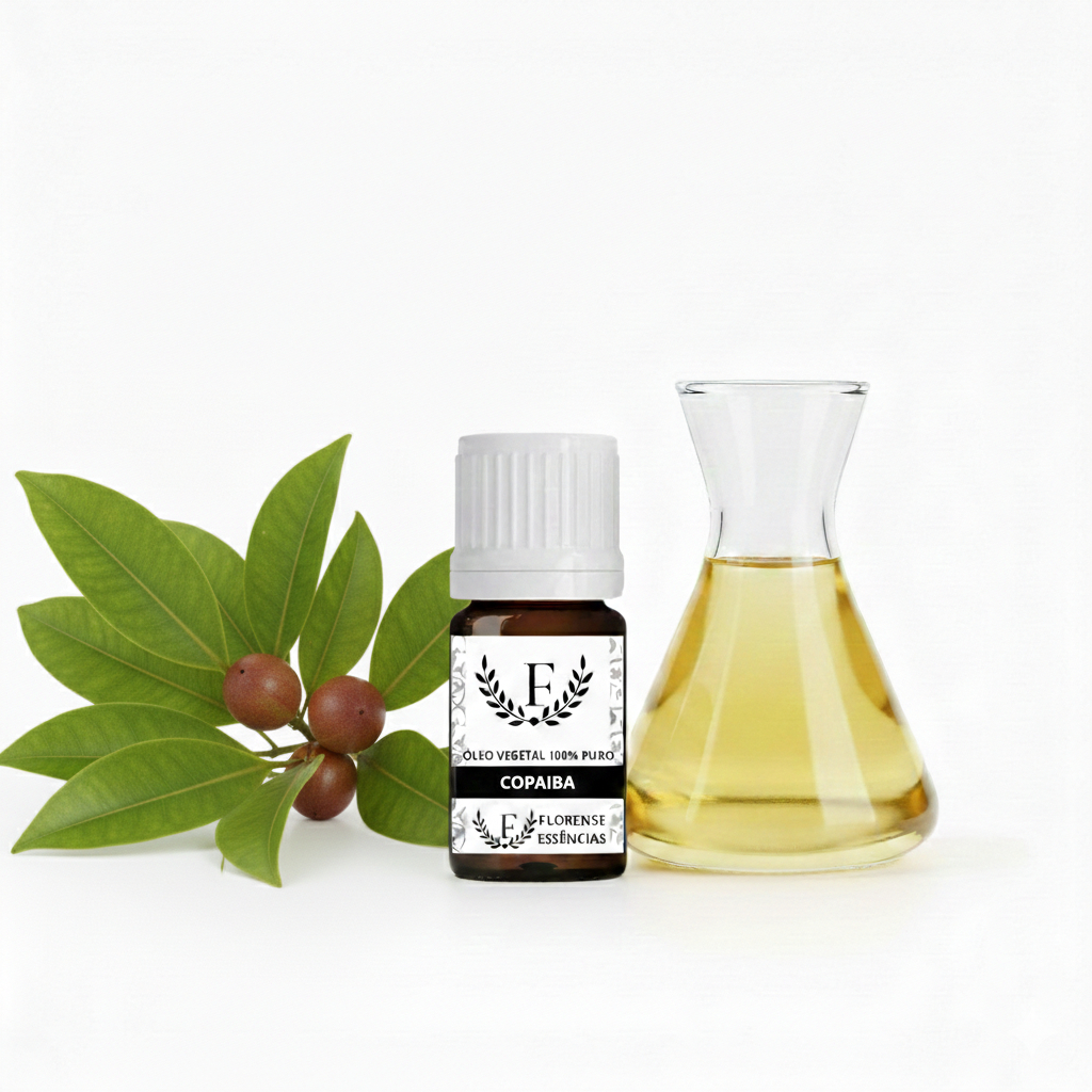 Óleo Vegetal de Copaíba - 100% Natural e Puro - 10 ml