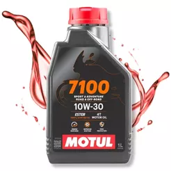 Óleo Motul 7100 10w30 100% Sintético 4 Tempos 1 Litro