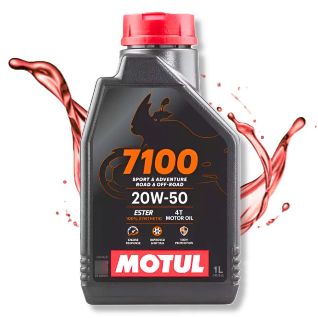 Óleo Motul 7100 20w50 100% Sintético 4 Tempos 1 Litro
