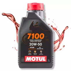 Óleo Motul 7100 20w50 100% Sintético 4 Tempos 1 Litro