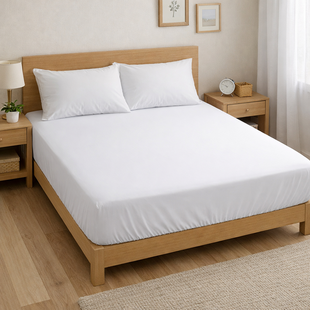 Jogo de Cama/forro de cama  3 Peças SOLTEIRO/CASAL/QUEEN com Lençol com Elástico 170 Fios