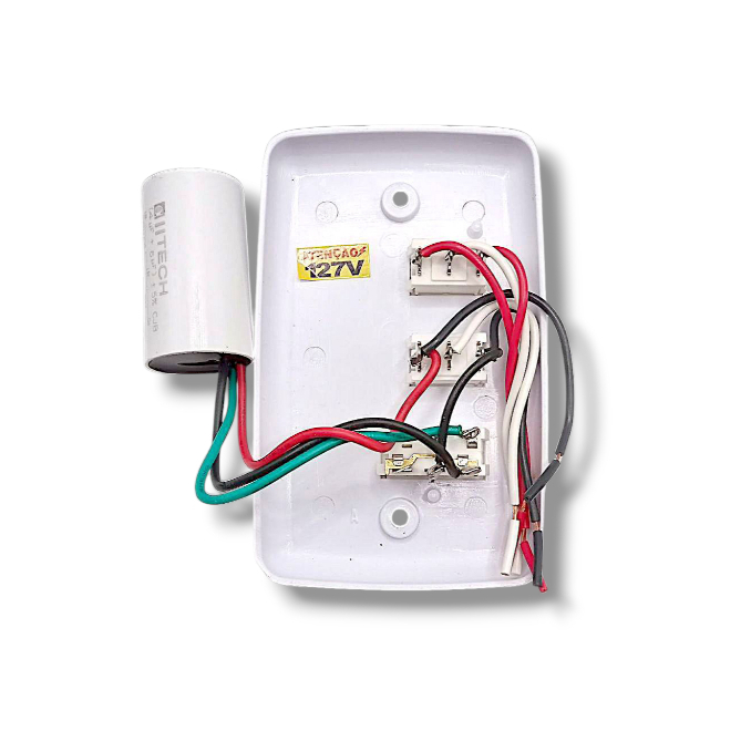 Chave Capacitiva Ventilador 3 Velocidades C/ Capacitor 127v — imagem 2 de 2