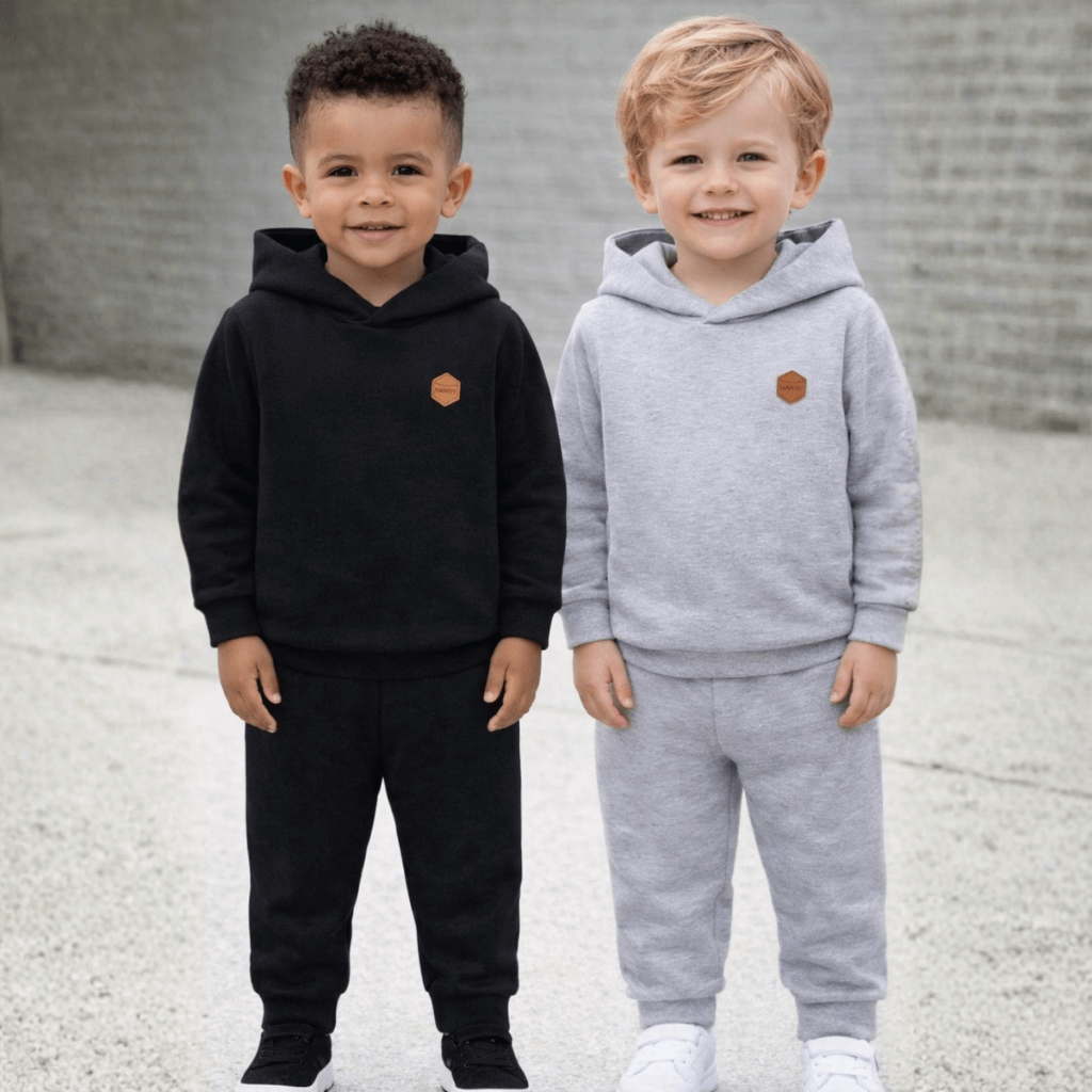 Kit Conjunto Moletom Infantil Menino Grosso do 01 ao 10 Anos | Casaco + Calça de Moletom Peluciada Básico