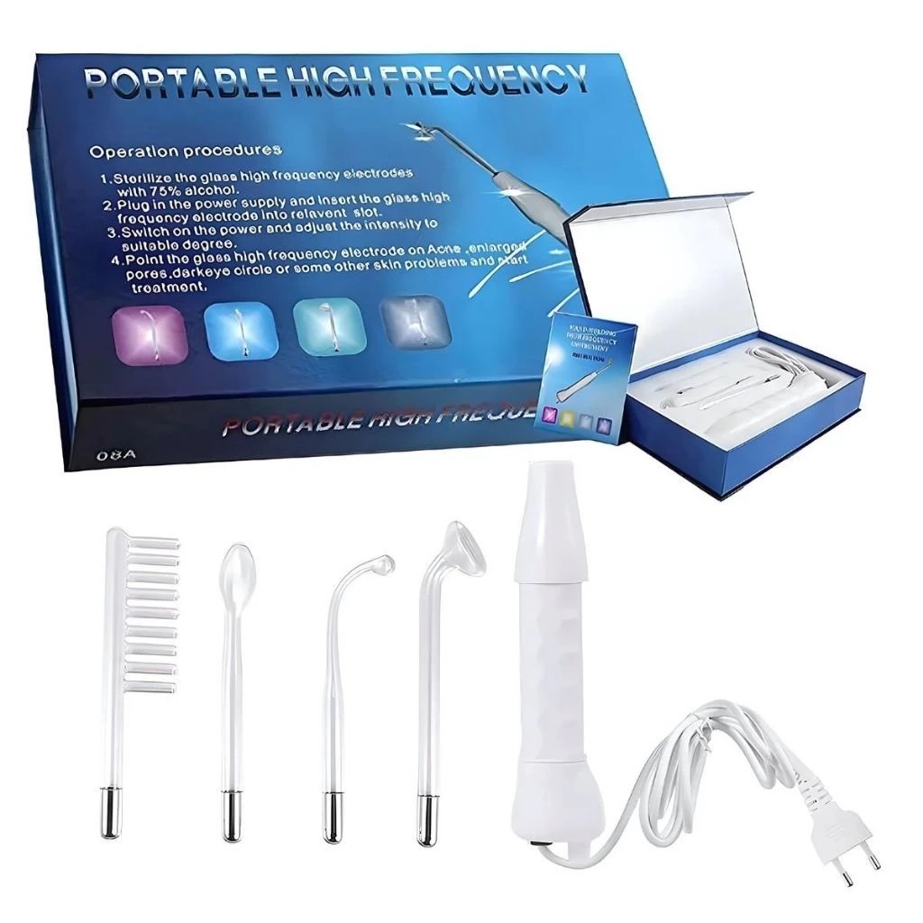 Aparelho Alta Frequência Portátil Bivolt Limpeza De Pele e Cabelo em Oferta na Shopee