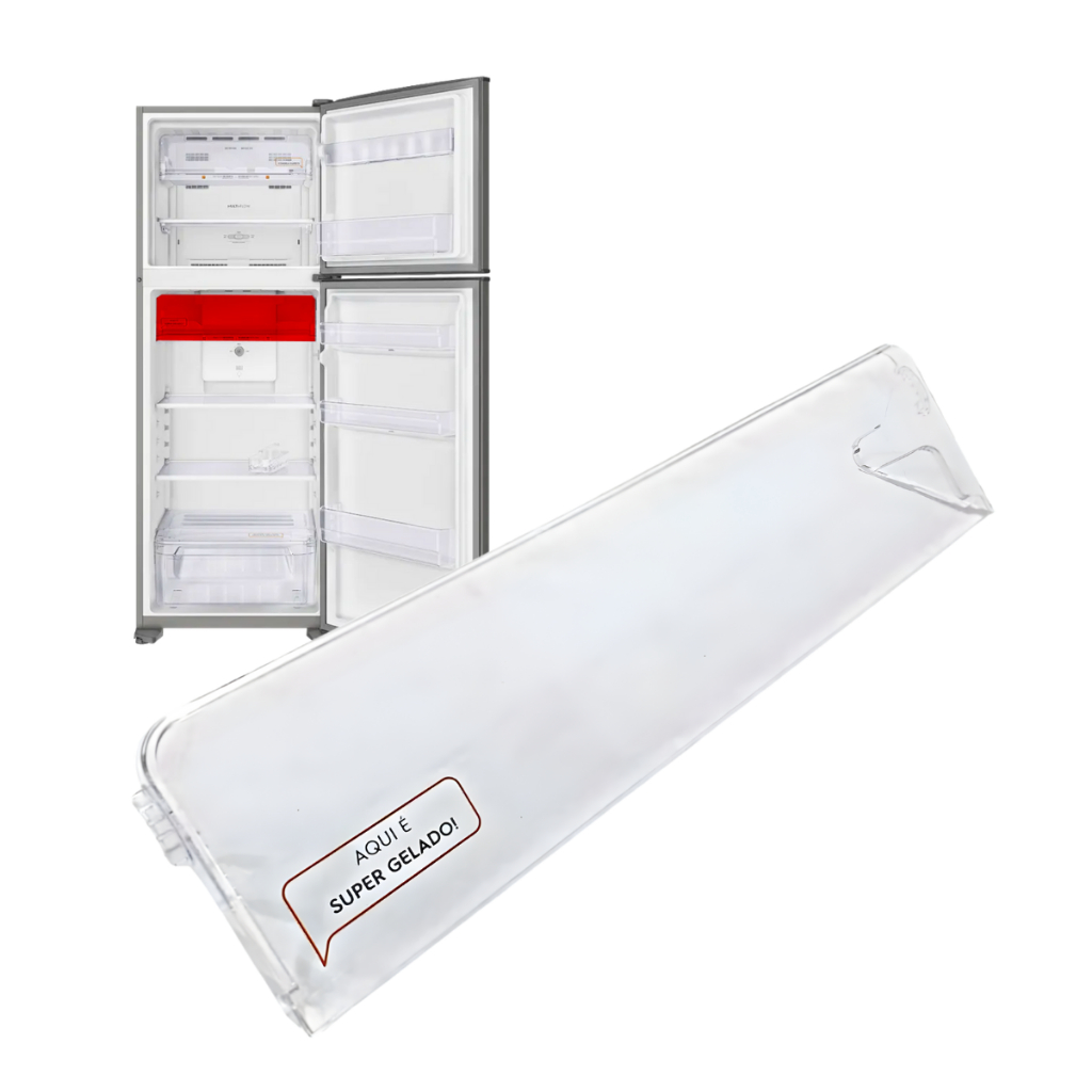 Tampa da Gaveta Fresh Food Geladeira Electrolux Continental Tf56 Df56 - Original A13462103