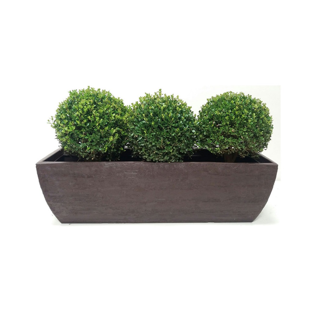Vaso Planta 100x30 Jardineira Floreira Polietileno Horta Canteiro