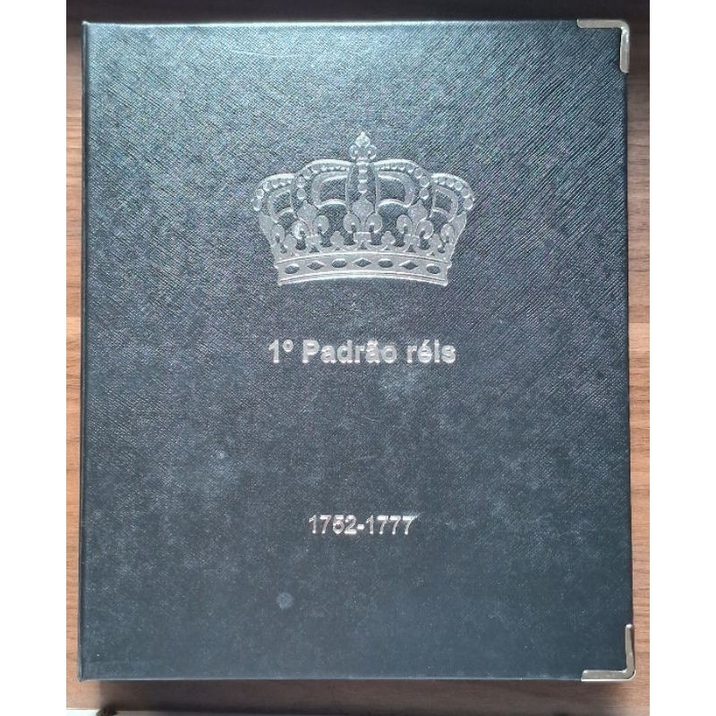 Álbum de luxo para moedas de cobre vol.9. 1752-1777,