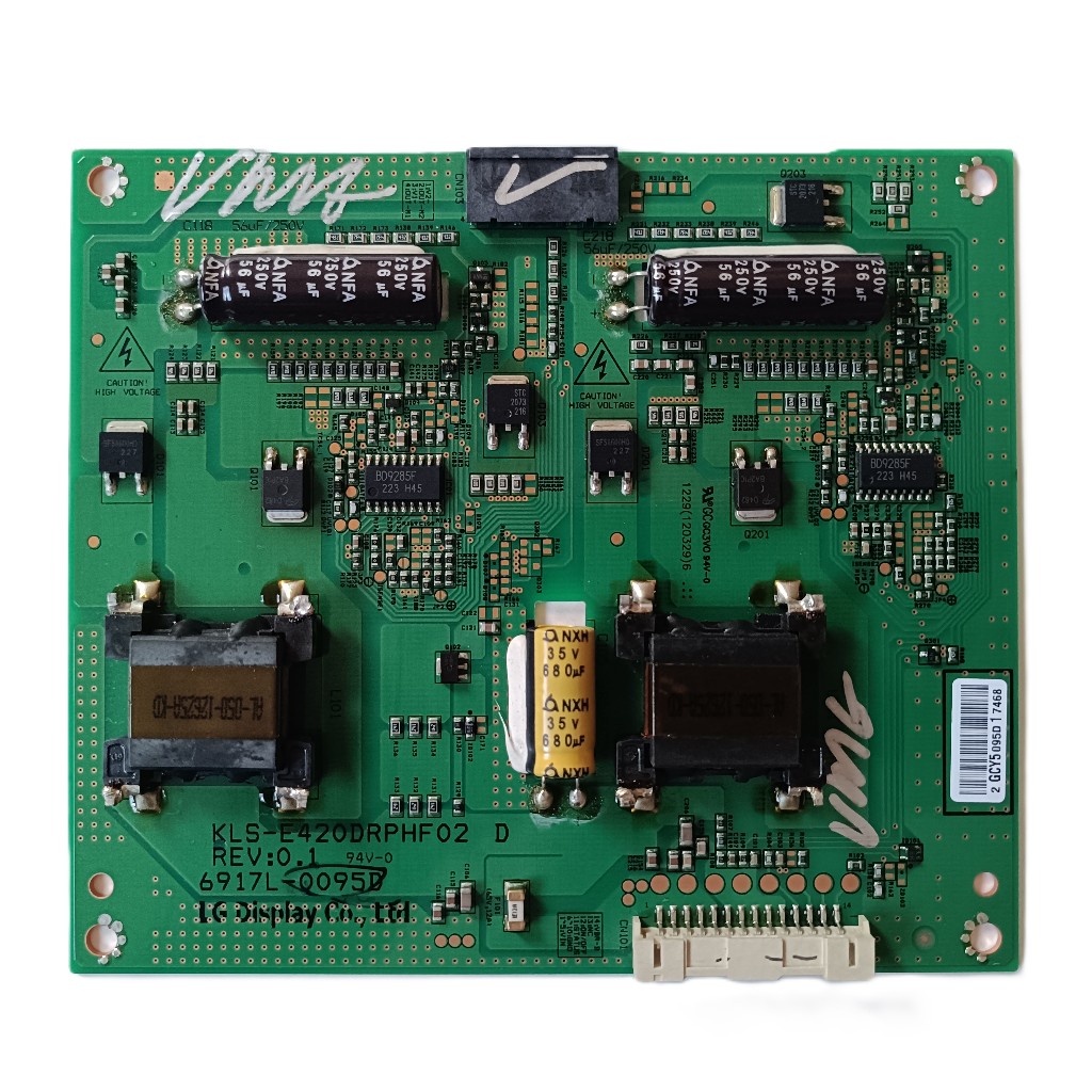 Placa Inverter Driver TV Philips 42pfl3507d/78 kls-e420drphf02 6917-0095d