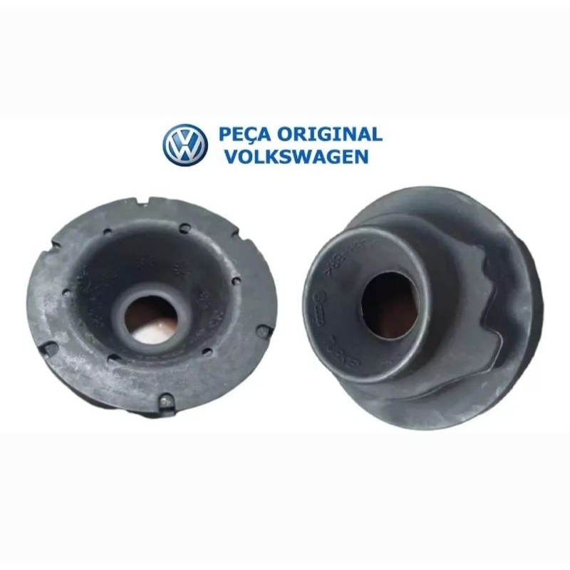 Par Calço Coxim Mola TraseiraA3 Bora Fox Golf Polo Up Nivus original VW
