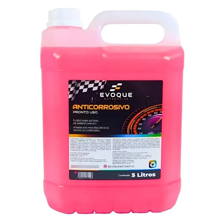 Aditivo Fluído Líquido Radiador Rosa Pronto Uso 5 Litros em Oferta na Shopee