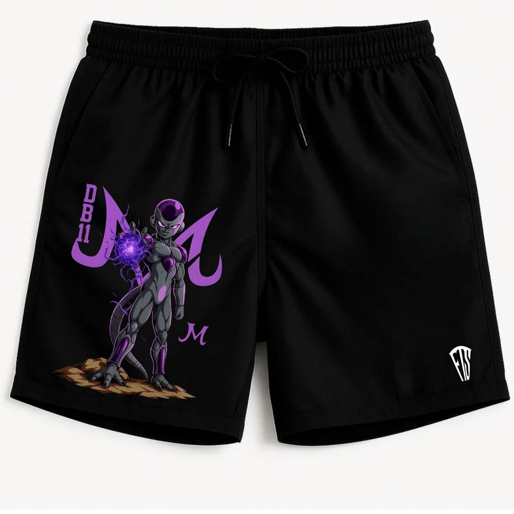 Bermuda Beachwear Freza DBZ11 Aftersoul Mauricinho Unissex Anime Tactel com Elastano