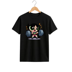 Camisa Unissex Docinho Maromba Streetwear Casual Estampa Divertida Camiseta Feminina Academia