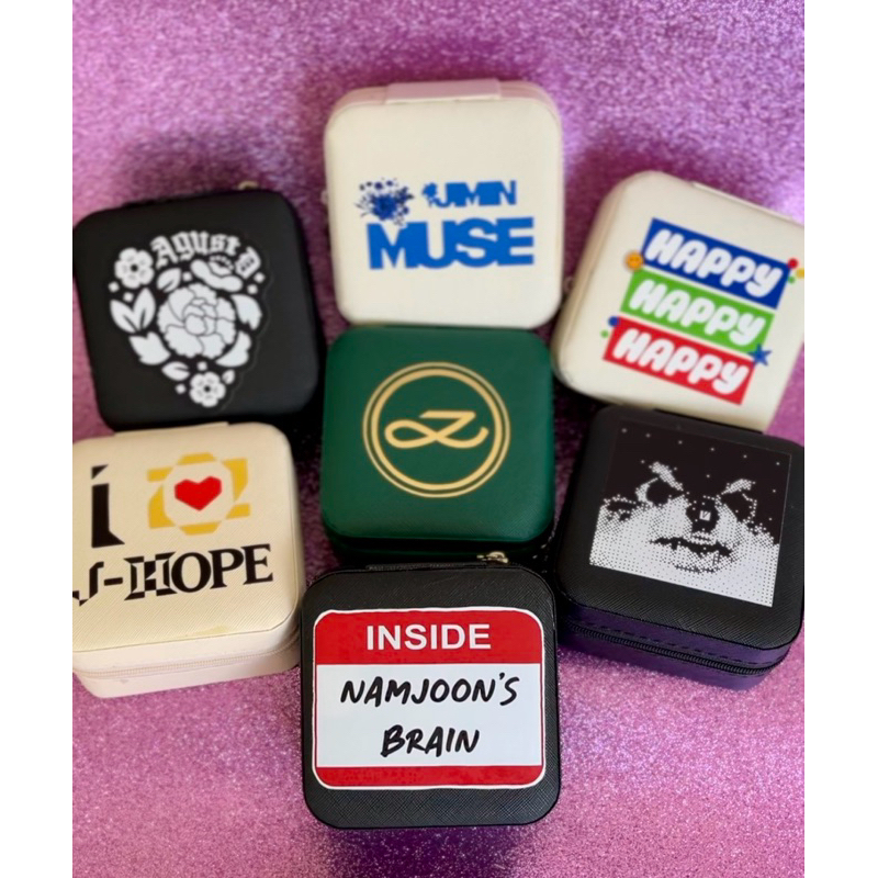 Porta-jóias- BTS - Solo - Golden - Muse - Layover - porta jóias em Oferta na Shopee