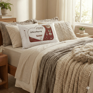 Kit 2 Travesseiros Altenburg Suporte Firme 50x70 180 Fios Percal Lavável em Oferta na Shopee