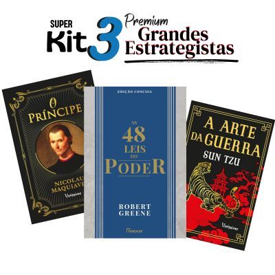 Kit 3 Livros - O Príncipe - 48 Leis do Poder & A Arte Da Guerra. em Oferta na Shopee