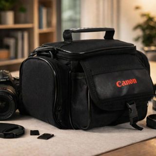 Bolsa Case Fotográfica Canon Para Acessórios e Câmeras Dslr T3 T4 T5 T3i T4i T5i T6i T7i T6s T100 em Oferta na Shopee