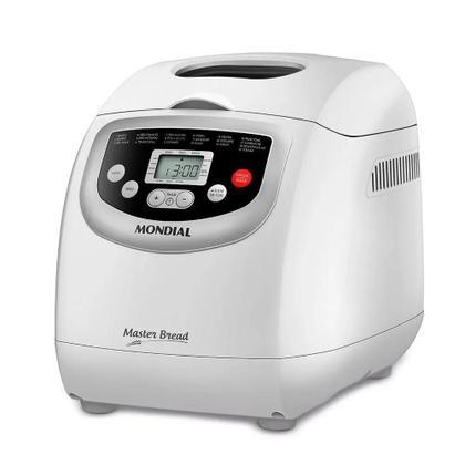 Panificadora Mondial Master Bread Npf-54 Branca em Oferta na Shopee
