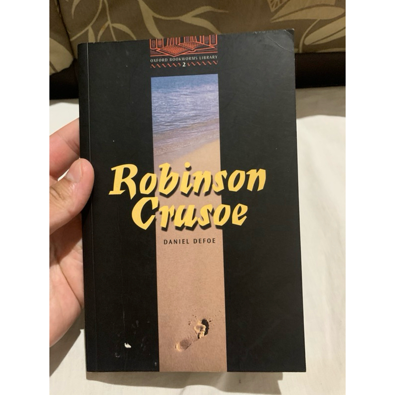 Livro Robinson Crusoe (em inglês,ilustrado) - Daniel Defoe