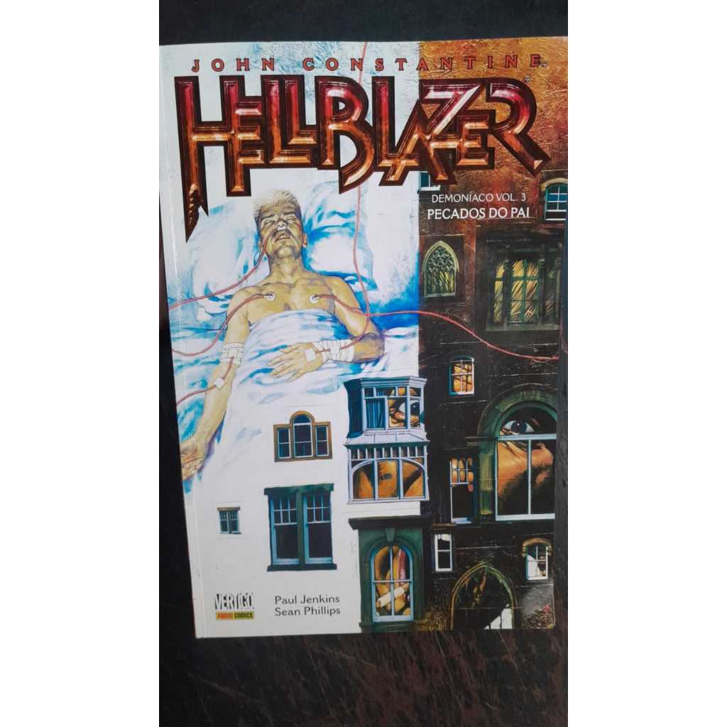 Hellblazer Demoníaco vol. 3 Pecados do Pai - Paul Jenkins/ Sean Phillips
