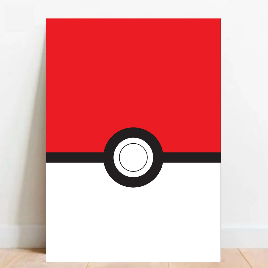 Quadro Placas Decorativas geek Pokemon Bulbasauro Pikachu Games Artes animes 015