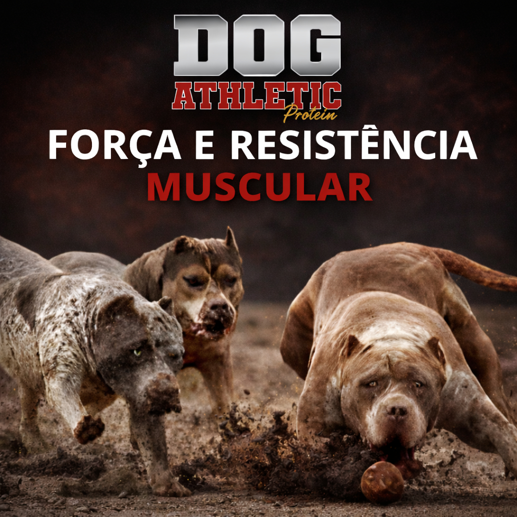 Suplemento para Cachorro Pit Bull Todas as Idades Ajuda Ganho de Musculo e Energia