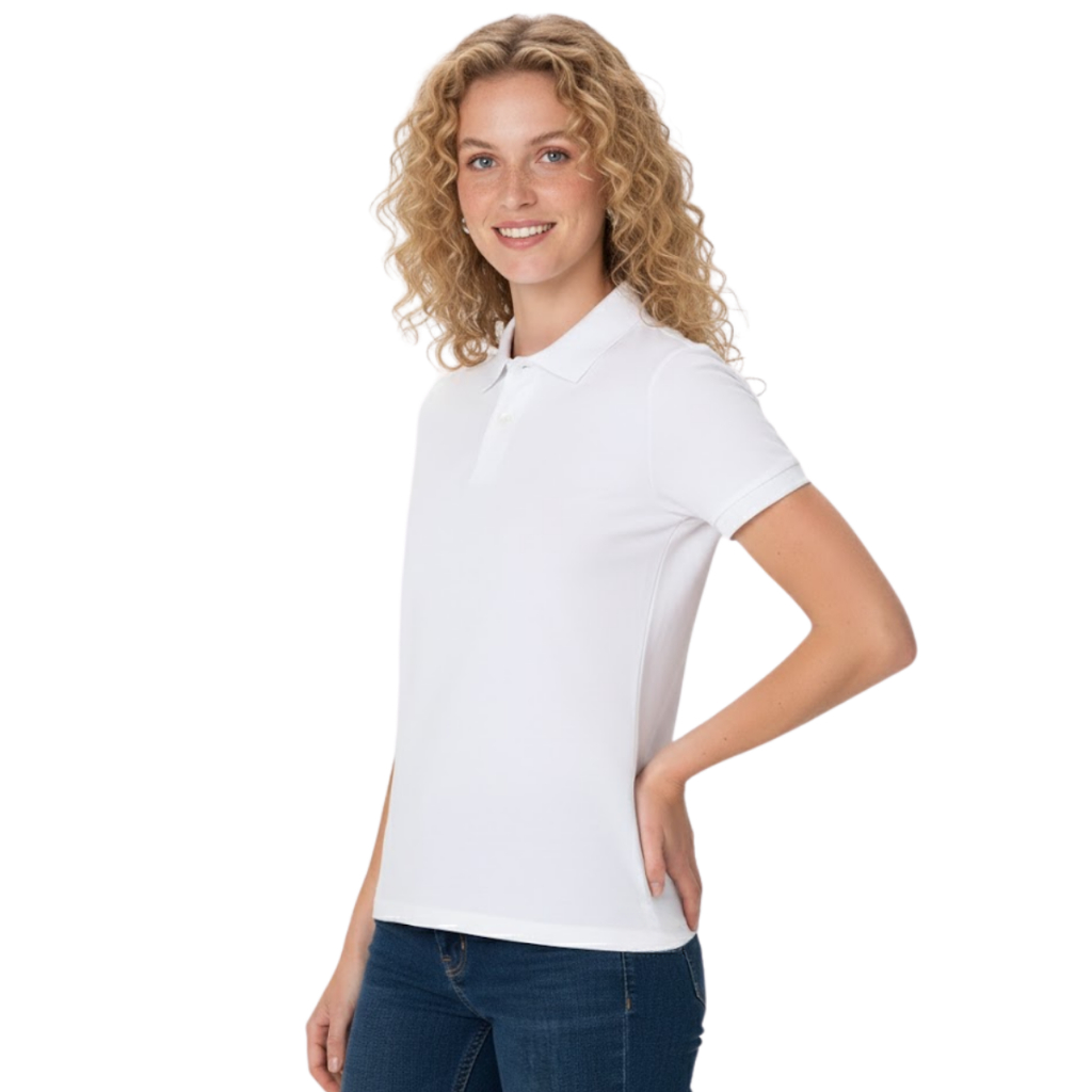 Camisa Polo Básica Feminina Malwee Piquet Stretch Original em Oferta na Shopee