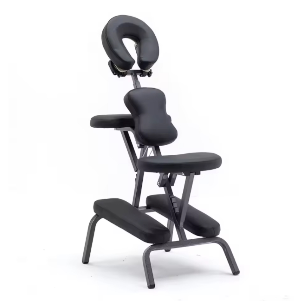 Cadeira Portátil Quick Massagem Dobrável Leve Ajustável Massoterapia Fisioterapia Estética em Oferta na Shopee