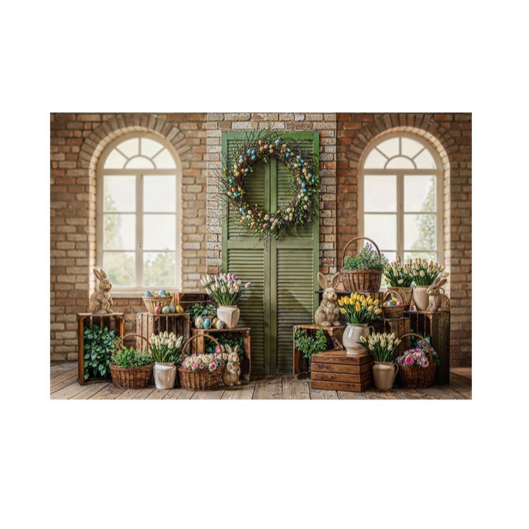 Fundo Fotográfico Horizontal Tecido Sublimado 3D Páscoa 2,20x1,50 em Oferta na Shopee