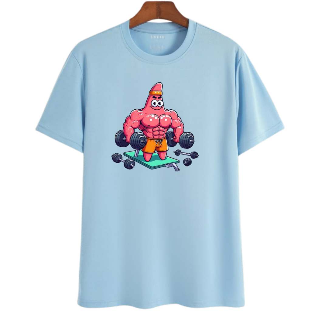 Camisa Unissex Patrick Maromba Street Premium Casual Estampa Exclusiva Fitness Camiseta Academia em Oferta na Shopee