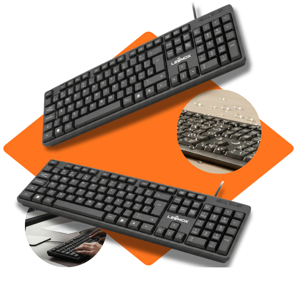 Teclado Slim Com Fio USB - ABNT2