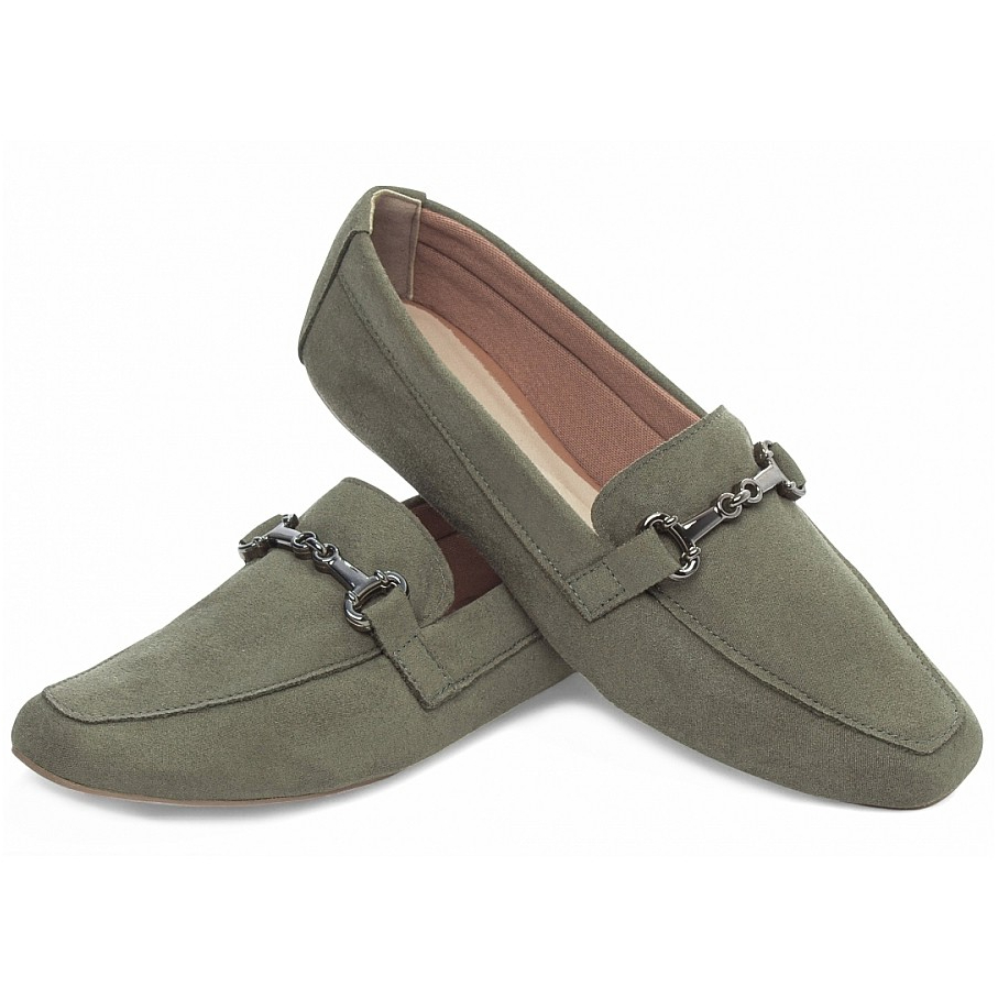 Sapato Feminino Mocassim Confortável Elegante Casual para Trabalho Dia a Dia