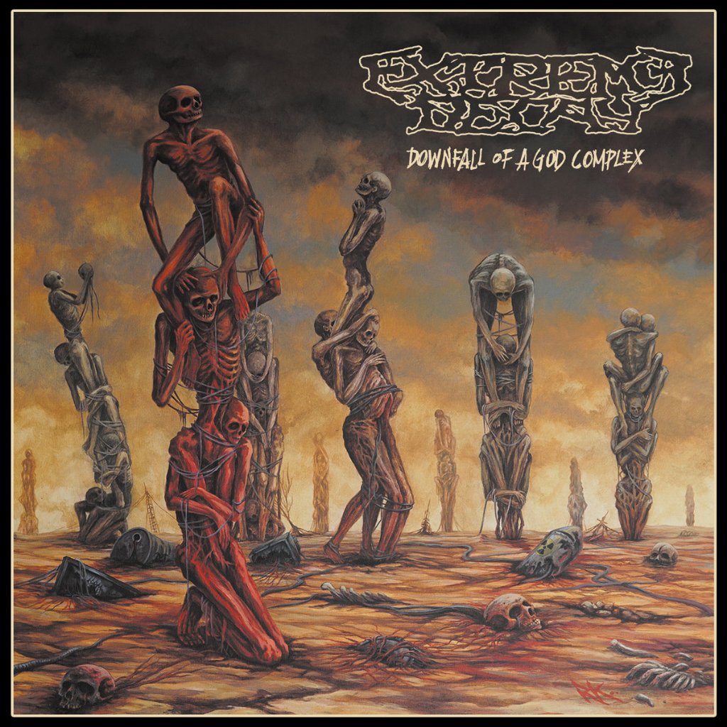 EXTREME DECAY: Downfall Of A God Complex - CD Importado (Napalm Death, Cripple Bastards, Nasum)