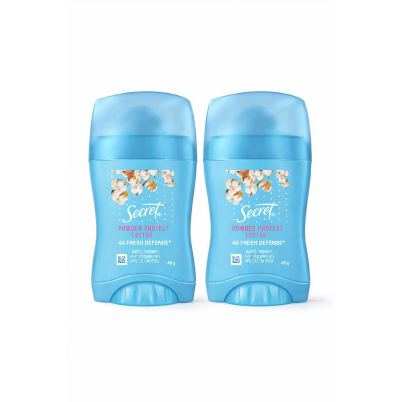kit  Desodorante  Secret Powder Protect  45g 2 unidades