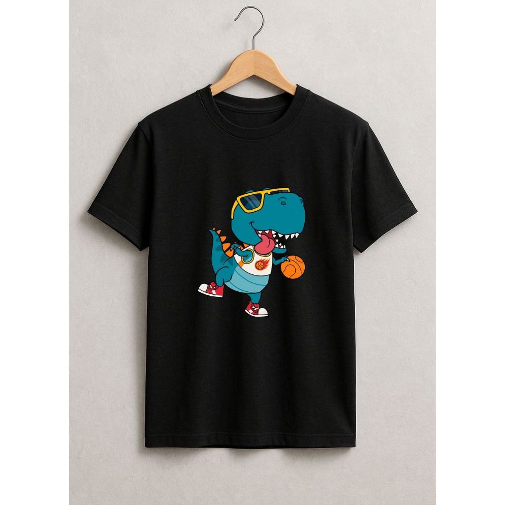 Camiseta Infantil Menino Estampa Dinossauro Diversas Estampas Material 100% Algodão Premium Tamanho 2 ao 14
