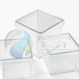 Kit Caixinhas Acrilicas 5x5 - 30 unidades - para lembrancinha transparente cristal para decoraçao em Oferta na Shopee