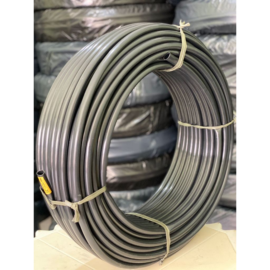 TUBO MANGUEIRA 1/2 PLÁSTICA PARA IRRIGACAO - ROLO COM 100 METROS em Oferta na Shopee