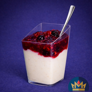 Copo Verrine 70ml com Colher Americana | Brigadeiro e Sobremesas – Plastilânia - 20/40/60/80/100 un em Oferta na Shopee