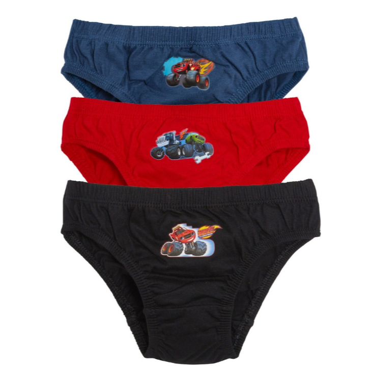 Kit 3, 6, 9 e 12 Cueca Slip Infantil Super-Heróis Ou Desenhos Super Macia Estampada