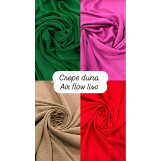 Tecido Crepe Dunas | Air Flow Liso | 1 metro x 1,50 cm | em Oferta na Shopee