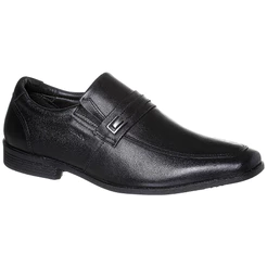 Sapato Ferracini Social Masculino Sapato Em Couro Preto