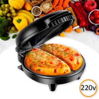 Omeleteira Elétrica Mr. Cheff Antiaderente Redonda Inox 800w 220v Agratto em Oferta na Shopee
