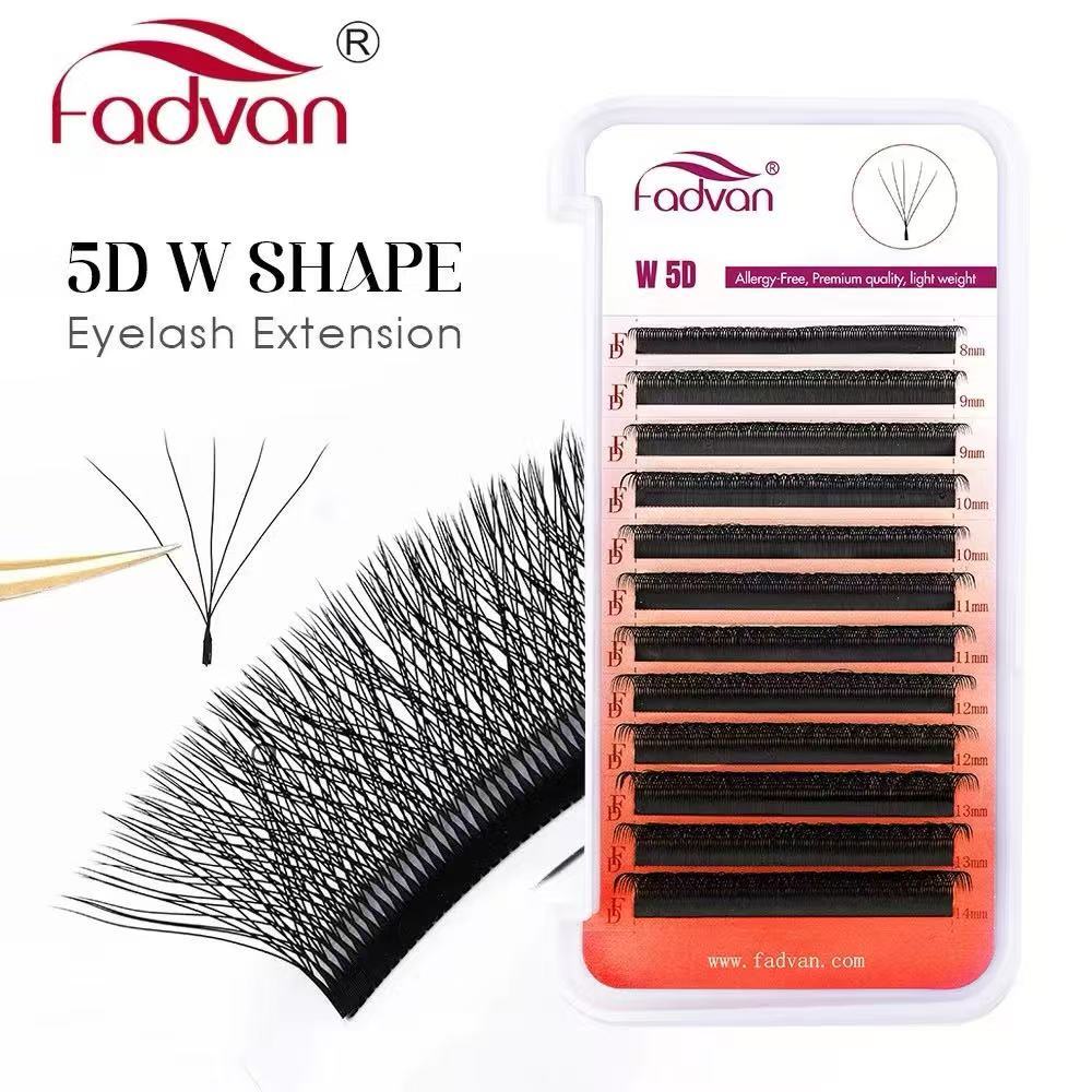 Cílios Fadvan W5D W 5d (volume egípcio) Curvatura D para Extensão de Cílios em Oferta na Shopee