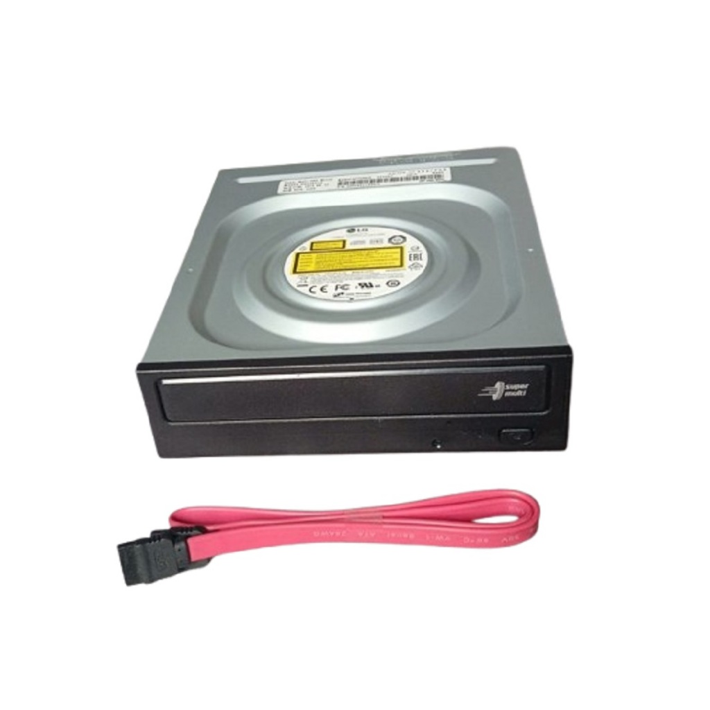 DVD-RW LG Sata para PCs e Desktops (Gravador e Leitor de CDs e DVDs) + Cabo Sata