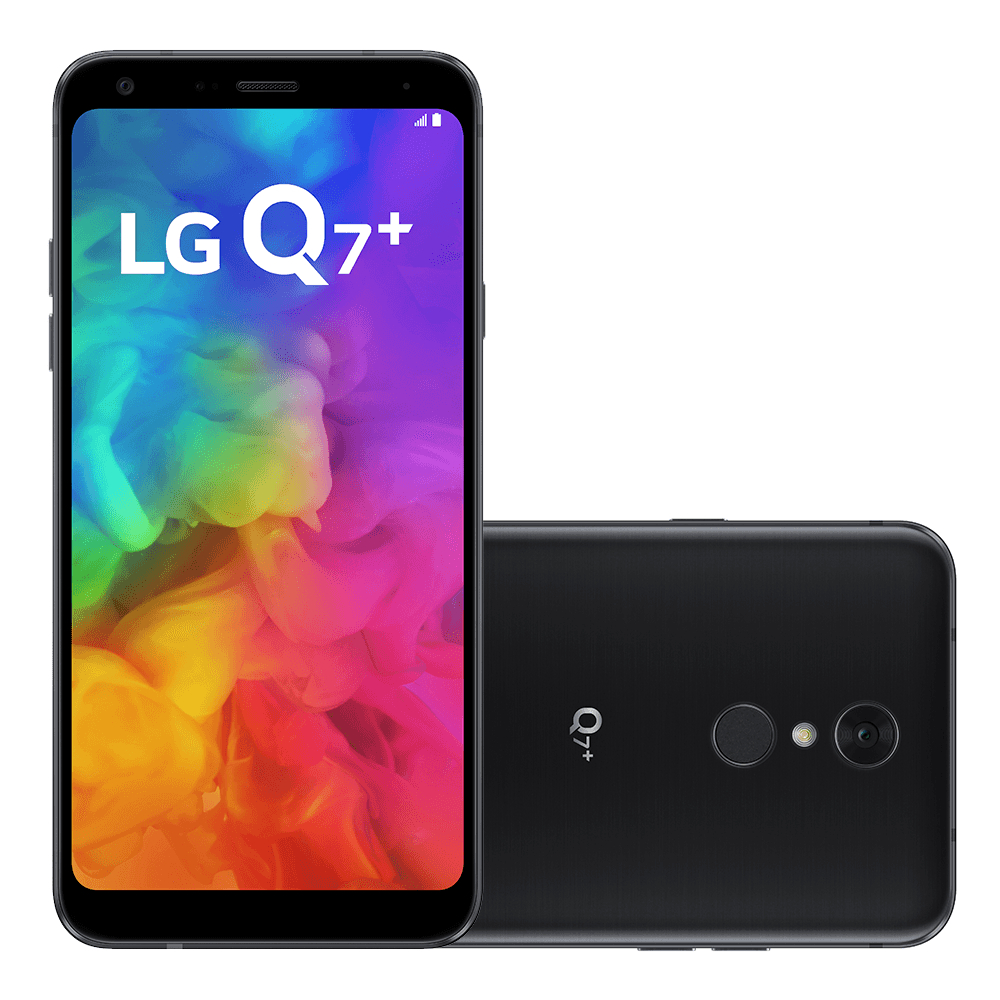 LG Q7+ 64 GB aurora black 4 GB RAM (Recondicionado)