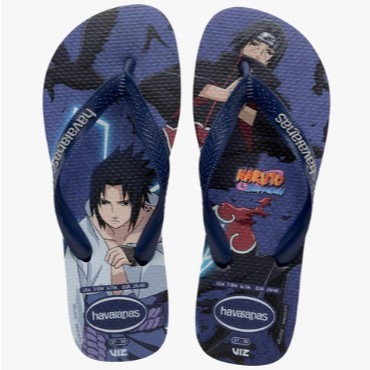 Havaianas Naruto Original Chinelo Anime Masculino Feminino Confortável Antiderrapante Estampado Moda Verão