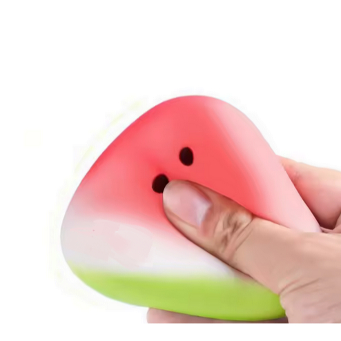 Melancia Brinquedo Squish Aperta Fruta Verão Criança