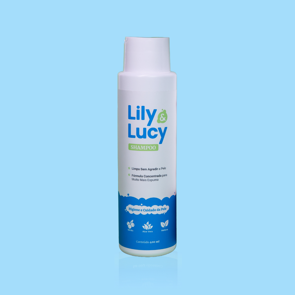 Shampoo Lily&Lucy by Wesen Green | Pele Sensível, Filhotes, Cães e Gatos | Proteção da Pele e Pelo Macio | Pet Shop