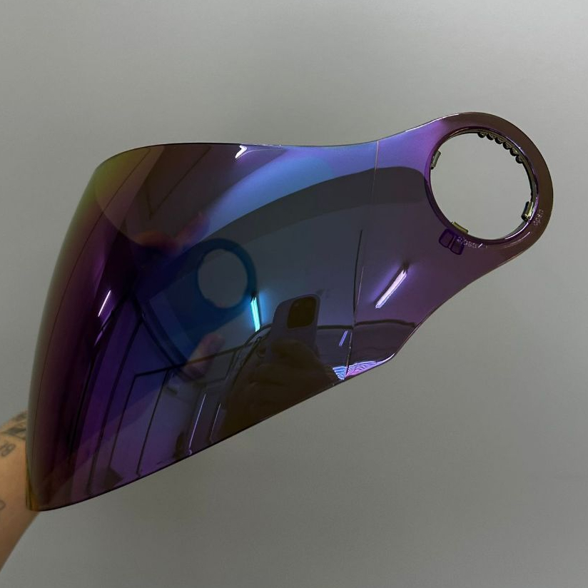 VISEIRA CAPACETE FW3 X OPEN AGV BLADE X OPEN PAISES X OPEN UP FOX/SUPER/RAPID/LIMITED/CLASSIC CAMALEÃO ESPELHADA